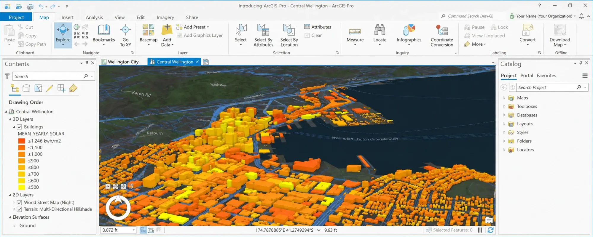 كيف تبدأ تعلّم ArcGIS Pro بمشروع خرائط عملي؟